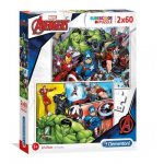 Puzzle 2x60 The Avengers 